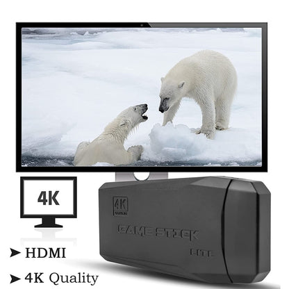 M8 Wireless HDMI Arcade Game Home TV Mini Game Machine Without Game Card, Without Game Card
