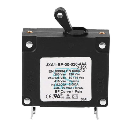 80V DC Overload Hydraulic Reset Circuit Breaker, 15A, 20A, 25A, 30A