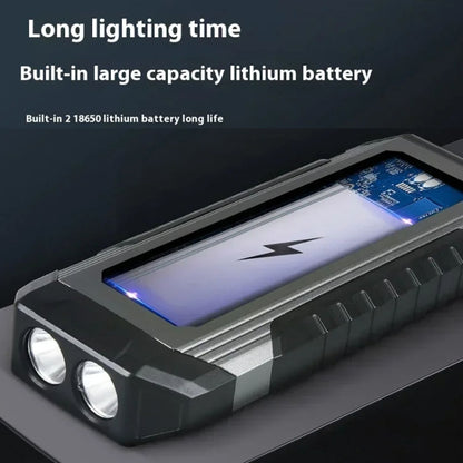 Flat Work Light LED Work Auto Repair Light USB Rechargeable Repair Light With Magnetic Attachment, KXK586