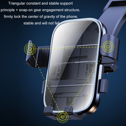 For 17mm Universal Ball Head Car Mobile Phone Holder, Without Base, Y96 Silver Edge, D96 Electroplating