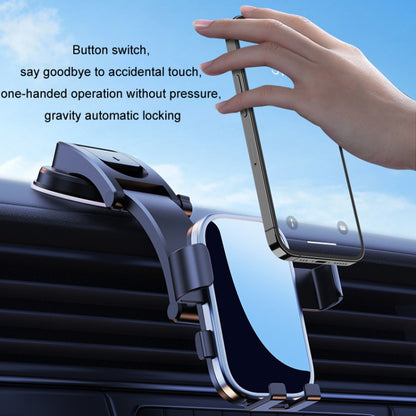 For 17mm Universal Ball Head Car Mobile Phone Holder, Without Base, Y96 Silver Edge, D96 Electroplating