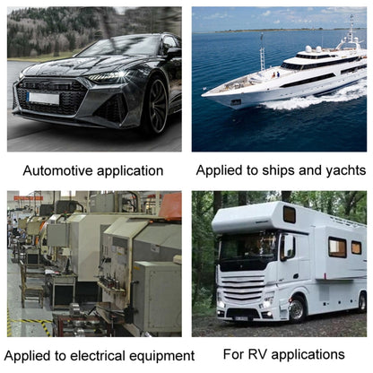 USB Voltmeter Cigarette Lighter Socket With Switch Power Box For Car And Ship, AOS3515-1, AOS3515-50A-Z With 30CM Cable