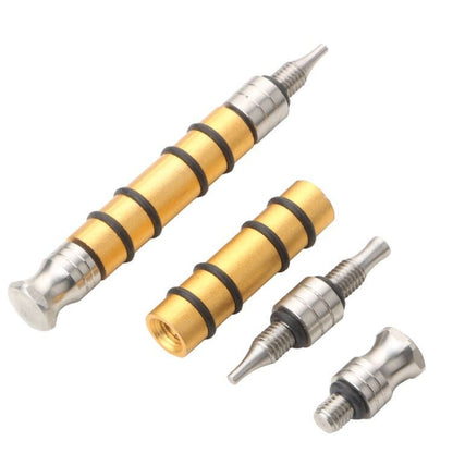 Car Dent Repair Tool Car Paint Leveling Tap Pen, Gold