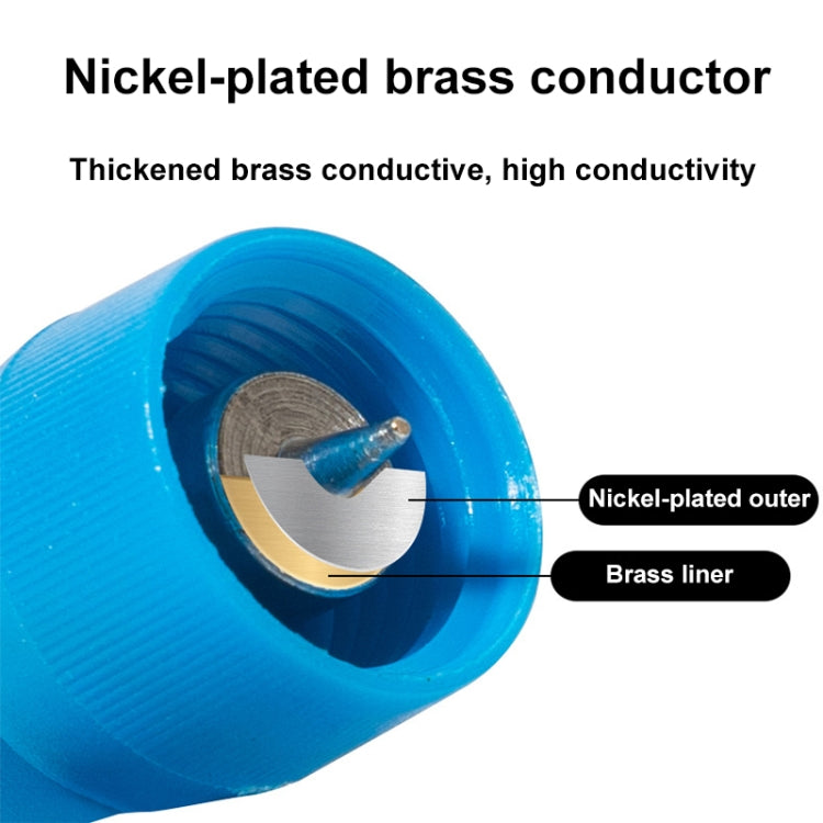 2pcs /Pack Stripping-free Thimble T-shaped Connector Downlight Wiring-free Connector