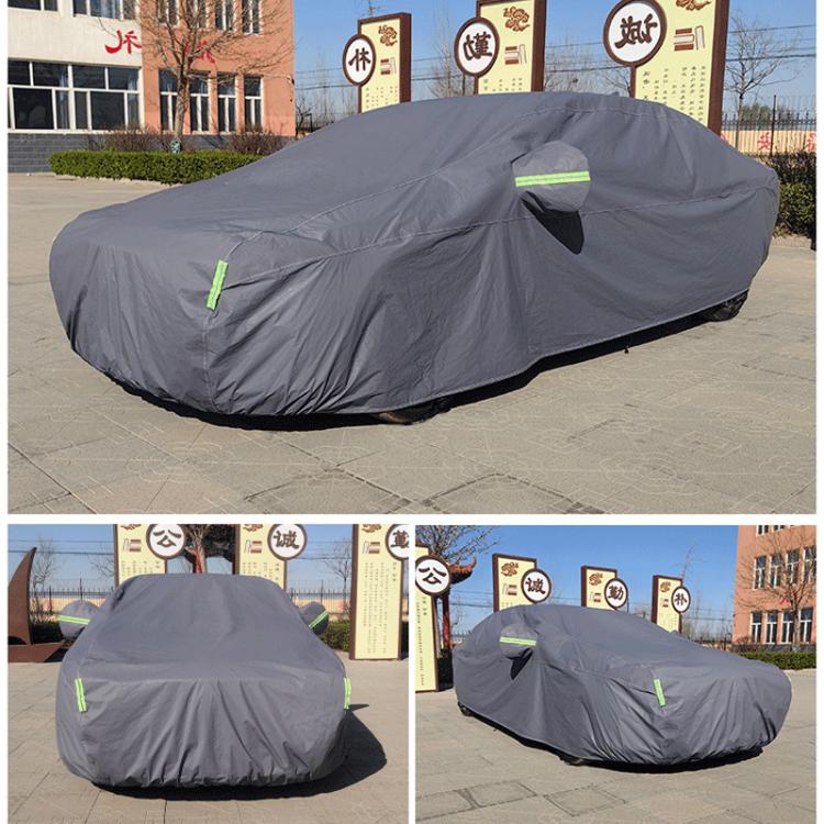 Sedan Car EVA Plus Velvet Thickened Heat Insulation Sunshade With Shark Fin, M 4.5x1.7x1.4m, L 4.6x1.70x1.45m, L+ 4.75x1.75x1.5m, XL 4.9x1.8x1.5m, XL+ 5.1x1.8x1.5m, XXL 5.5x2.0x1.5m