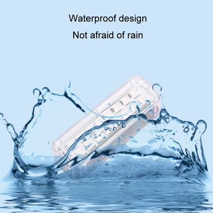 Solar Car Warning Double-Row Flashing Lights, Red, Blue, Red Blue, Yellow White, Colorful