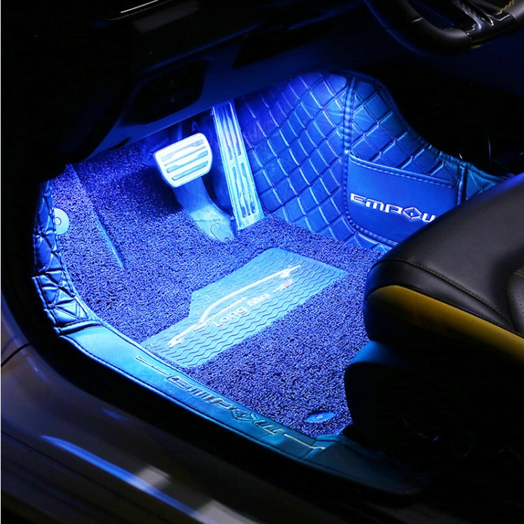 Eight-Color LED Voice Control Car Music Rhythm Atmosphere Light, 5V USB Remote Control, 5V USB APP, 5V USB APP + Remote Control, 5V USB With Switch Remote Control, 5V USB With Switch APP, 5V USB With Switch APP + Remote Control