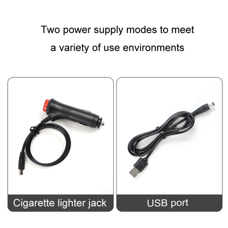 Eight-Color LED Voice Control Car Music Rhythm Atmosphere Light, 5V USB Remote Control, 5V USB APP, 5V USB APP + Remote Control, 5V USB With Switch Remote Control, 5V USB With Switch APP, 5V USB With Switch APP + Remote Control