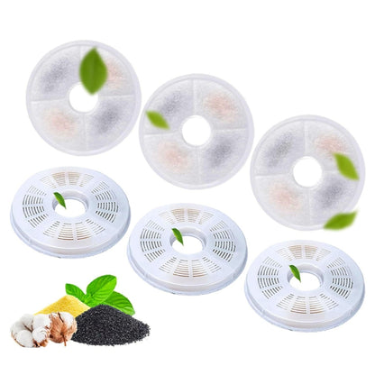 For Catit Pet Water Fountain Replacement Filters Cat Water Dispenser Filters, 6pcs /Box, 8pcs /Box