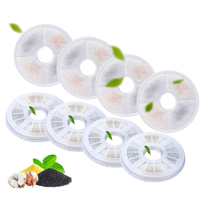 For Catit Pet Water Fountain Replacement Filters Cat Water Dispenser Filters, 6pcs /Box, 8pcs /Box