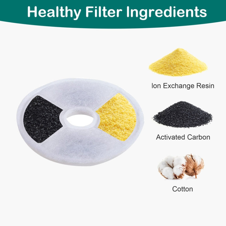 For Catit Pet Water Fountain Replacement Filters Cat Water Dispenser Filters, 6pcs /Box, 8pcs /Box