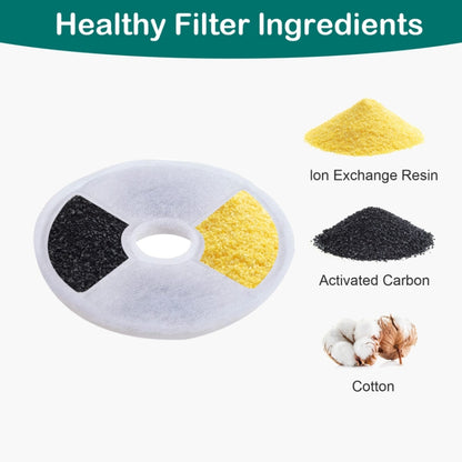 For Catit Pet Water Fountain Replacement Filters Cat Water Dispenser Filters, 6pcs /Box, 8pcs /Box