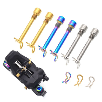 Mountain Road Bicycle Titanium Alloy Retaining Spring, Pin + Circlip Colorful, Pin + Circlip Gold, Pin + Circlip Titanium, Steel Circlip Colorful, Steel Circlip Gold, Steel Circlip Titanium