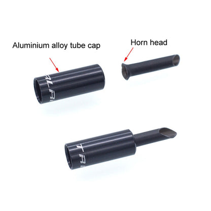 TRLREQ 4pcs Bicycle Rat-Tail Brake Line Extension Cap, 5mm Brake Cap, 4mm Shift Cap
