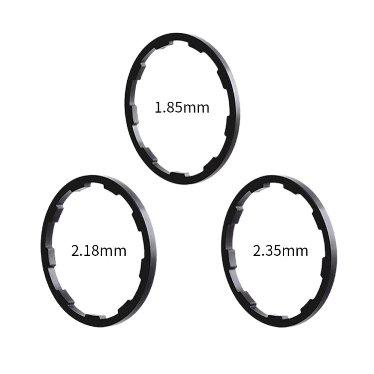 Bicycle Hub Freehub Slotted Flywheel Gasket, 1mm, 1.5mm, 2mm, 1.85mm, 2.18mm, 2.35mm
