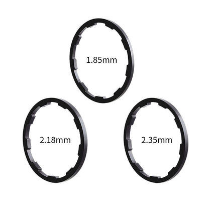 Bicycle Hub Freehub Slotted Flywheel Gasket, 1mm, 1.5mm, 2mm, 1.85mm, 2.18mm, 2.35mm