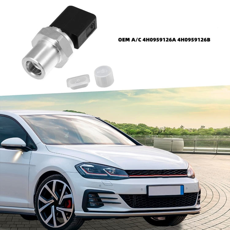 For Audi A4 A5 Q5 A/C 4H0959126A 4H0959126B Car Air Conditioning Pressure Switch Sensor, 4H0959126A