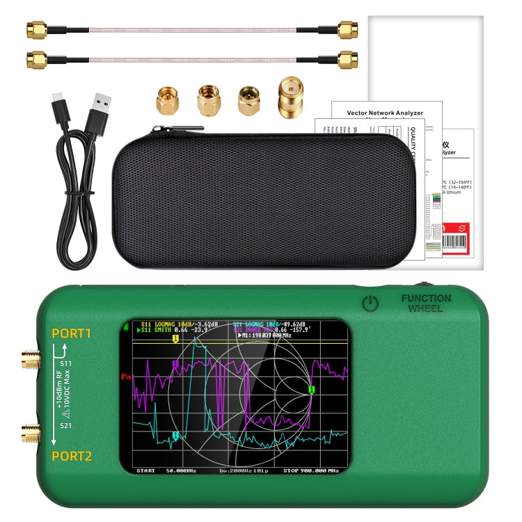 Handheld Vector Network Analyser Colorful Screen Network Tester, P5