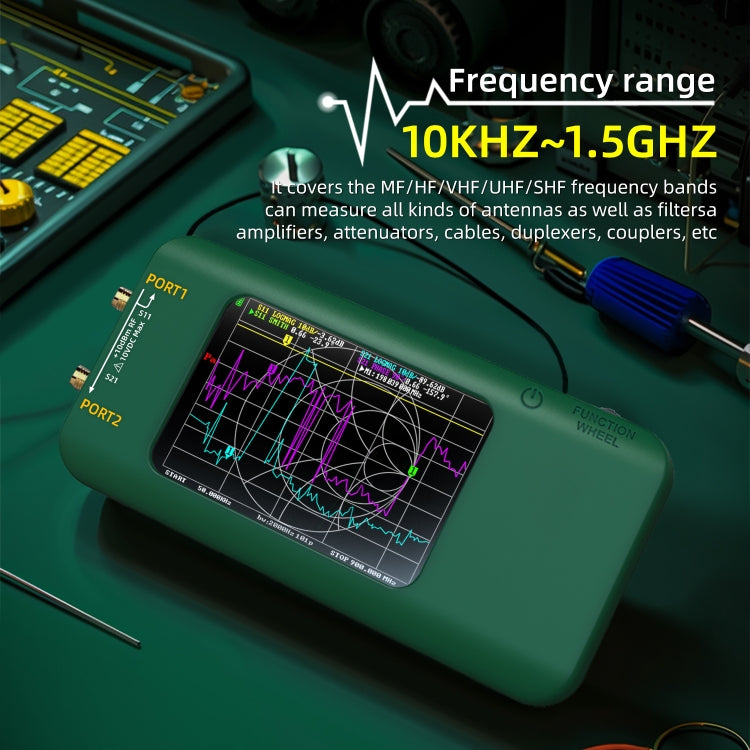 Handheld Vector Network Analyser Colorful Screen Network Tester, P5