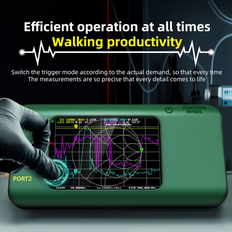 Handheld Vector Network Analyser Colorful Screen Network Tester, P5