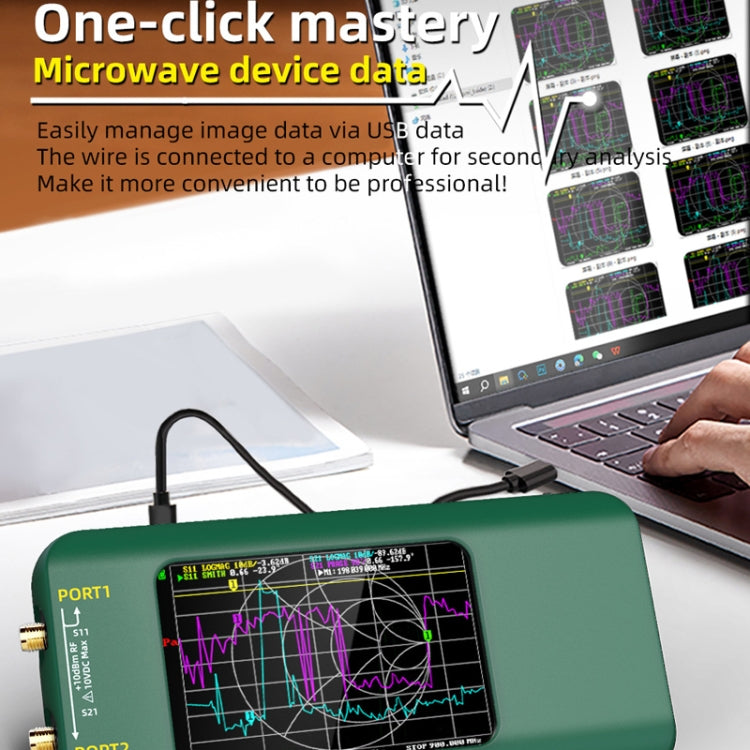 Handheld Vector Network Analyser Colorful Screen Network Tester, P5
