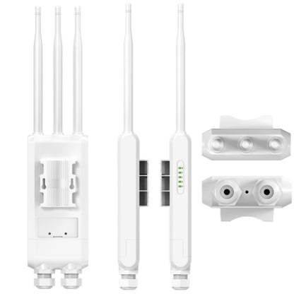 COMFAST CF-EW85 1300Mbps 2.4G/5.8G Gigabit Wireless AP Signal Amplifier Supports DC/POE Power Supply, US Plug, EU Plug, UK Plug, AU Plug