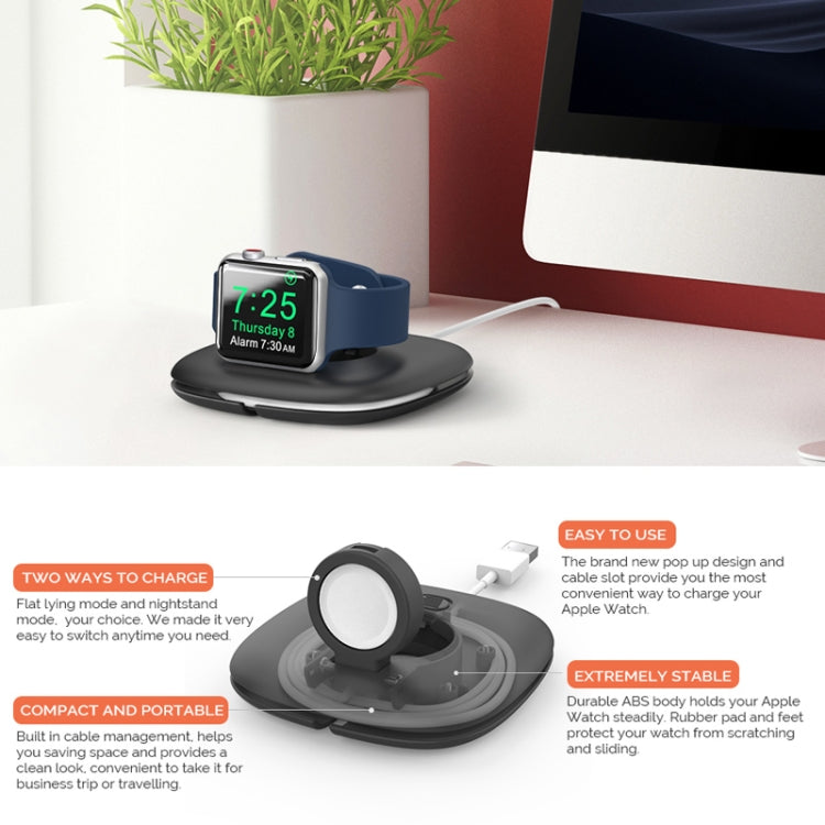 For Apple Watch AhaStyle PT126 Storage Folding Stand Plastic Charging Holder