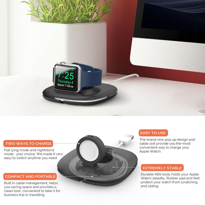 For Apple Watch AhaStyle PT126 Storage Folding Stand Plastic Charging Holder