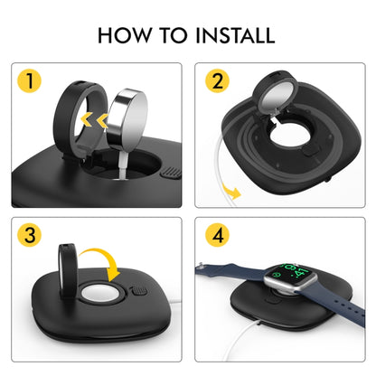 For Apple Watch AhaStyle PT126 Storage Folding Stand Plastic Charging Holder
