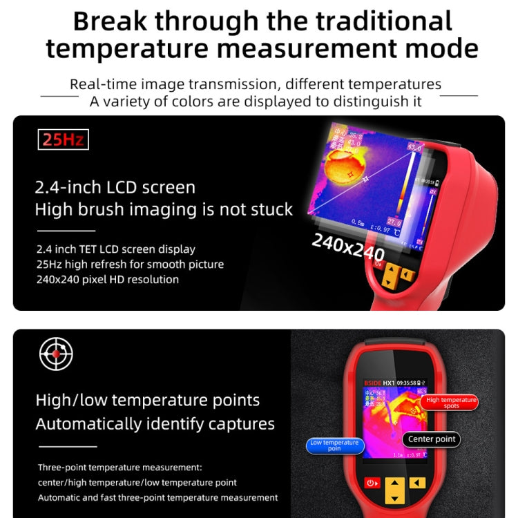 Handheld Thermal Imaging Device Power Non-Contact Thermometer, HX1