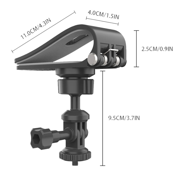 Car Sun Visor Bracket Panoramic Sports Camera Vehicle Mount Base, Camera Mount