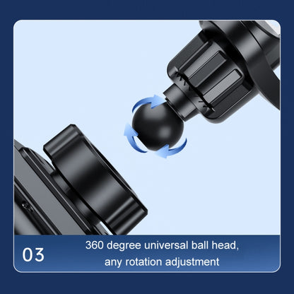 Car Air Conditioner Vent Folding Screen Cell Phone Tablet Universal Bracket