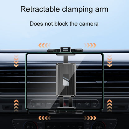 Car Air Conditioner Vent Folding Screen Cell Phone Tablet Universal Bracket