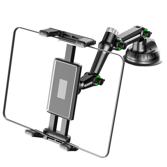 Car Suction Cup Extended Tube Stacking Screen Phone Tablet Universal Holder