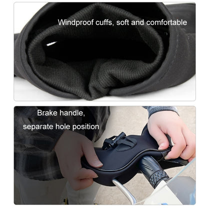 Motorcycle Riding Velvet Warm Grip Gloves
