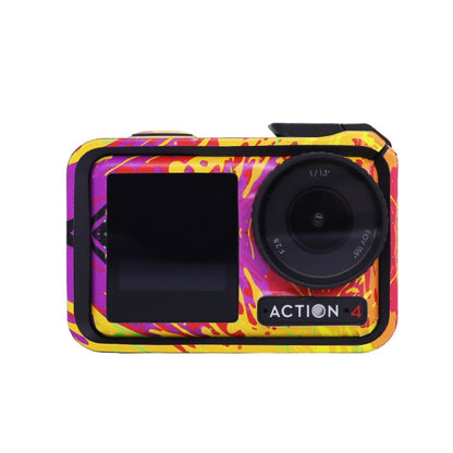 For DJI Action 4 Motion Camera Stickers All Inclusive Photo Frame Color Changing Stickers Accessories, AC4-01, AC4-08 Circuit White, AC4-09 Circuit Black, AC4-10 Circuit Dark Gold, AC4-11 Circuit Red, AC4-12 Circuit Blue, AC4-13 Snake Scale Black...