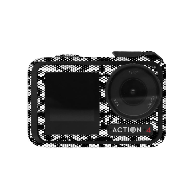 For DJI Action 4 Motion Camera Stickers All Inclusive Photo Frame Color Changing Stickers Accessories, AC4-01, AC4-08 Circuit White, AC4-09 Circuit Black, AC4-10 Circuit Dark Gold, AC4-11 Circuit Red, AC4-12 Circuit Blue, AC4-13 Snake Scale Black...