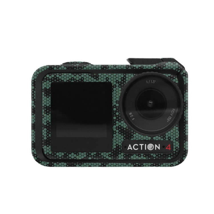 For DJI Action 4 Motion Camera Stickers All Inclusive Photo Frame Color Changing Stickers Accessories, AC4-01, AC4-08 Circuit White, AC4-09 Circuit Black, AC4-10 Circuit Dark Gold, AC4-11 Circuit Red, AC4-12 Circuit Blue, AC4-13 Snake Scale Black...
