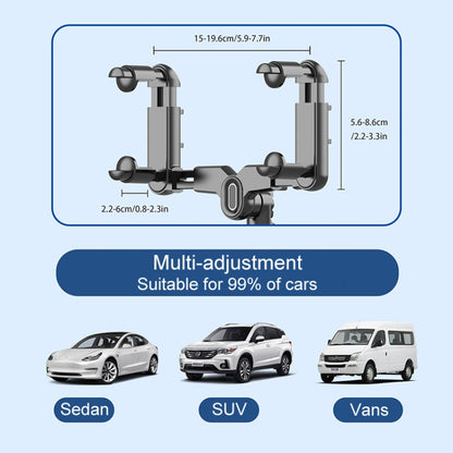 Vehicle Rearview Mirror Bracket Panoramic Sports Camera Car Mount Base Accessory, Sports Camera Bracket