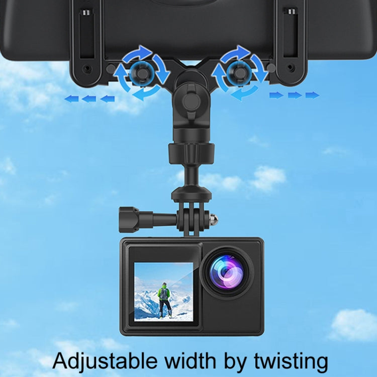 Vehicle Rearview Mirror Bracket Panoramic Sports Camera Car Mount Base Accessory, Sports Camera Bracket