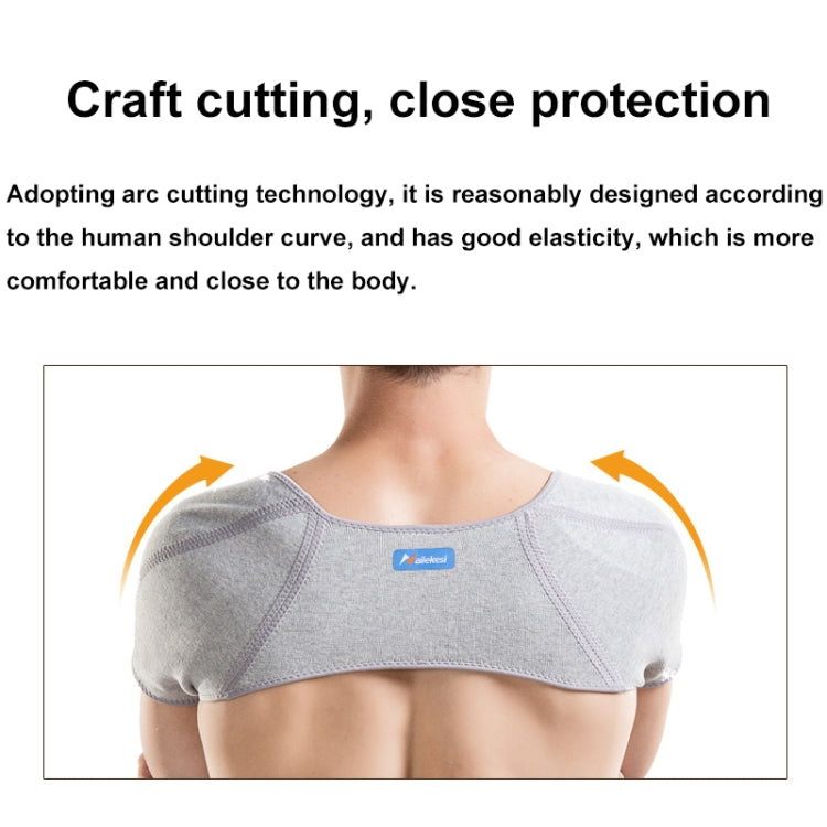 Nailekesi High Elastic Sports Shoulder Guard Neck Vertebra Shoulder Warm Waistcoat, S, M, L