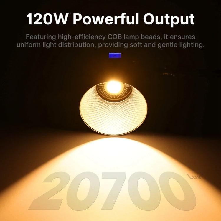120W Photography Complementary Light Indoor Shooting Video Light, VL-120Bi COB, VL-120C RGB