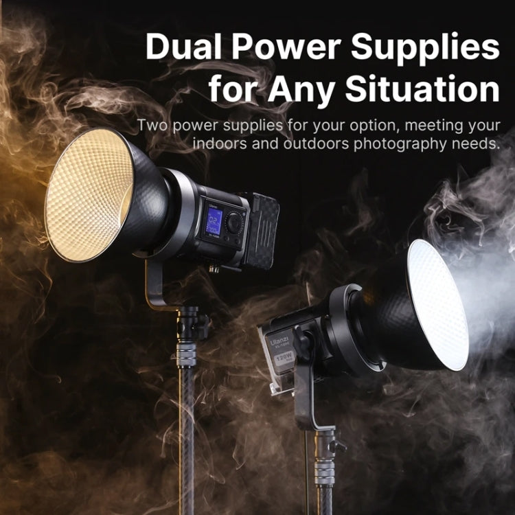 120W Photography Complementary Light Indoor Shooting Video Light, VL-120Bi COB, VL-120C RGB