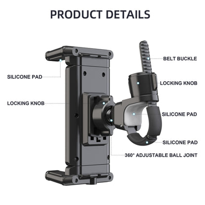 Engineering Truck Off-Road Vehicle Handrail Folding Screen Cell Phone Tablet Universal Bracket