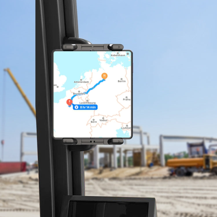 Engineering Truck Off-Road Vehicle Handrail Folding Screen Cell Phone Tablet Universal Bracket