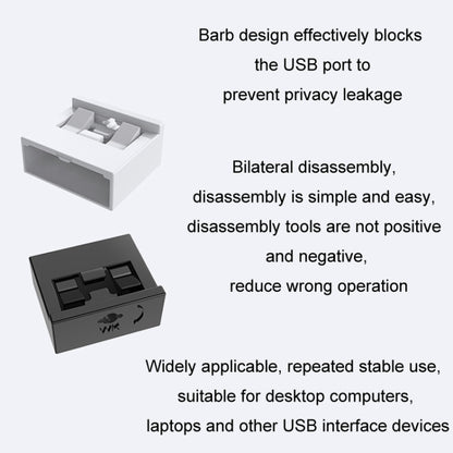 Computer USB 2.0/3.0 Sealing Lock Removable Dust Plug, Black 2 Plug+1 Key, White 2 Plug+1 Key, Red 2 Plug+1 Key, Yellow 2 Plug+1 Key, Blue 2 Plug+1 Key, Green 2 Plug+1 Key, Gray 2 Plug+1 Key, Dark Green 2 Plug+1 Key, Dark Blue 2 Plug+1 Key