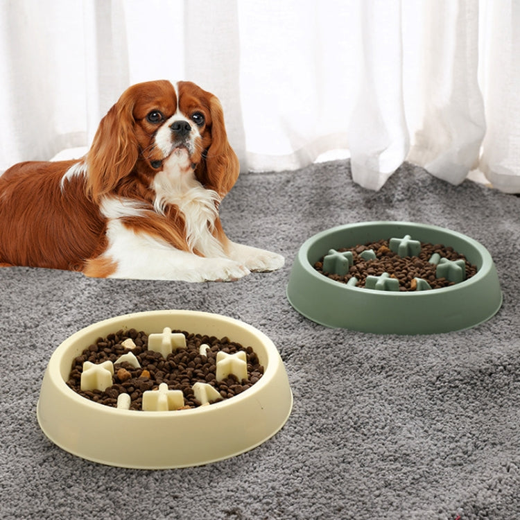 Cats And Dogs Anti Choking Slow Eating Bowl Pet Anti Spill Feeding Tool