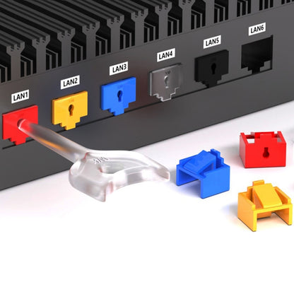 RJ45 Pport Anti-theft Lock Removable Dust Plug