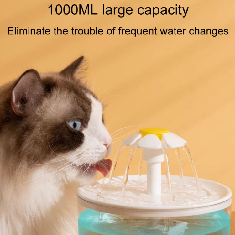 Pet Flower Automatic Filter Circulation Plug-In Water Dispenser