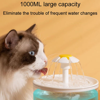 Pet Flower Automatic Filter Circulation Plug-In Water Dispenser